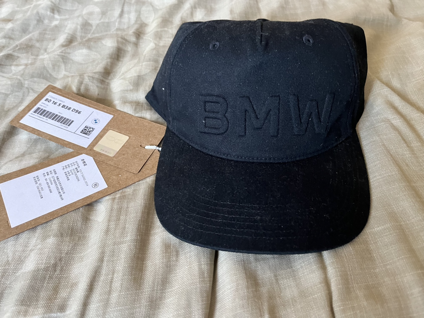 BMW Cap HAT Black 80165B38D96 (NEW) - photo 2