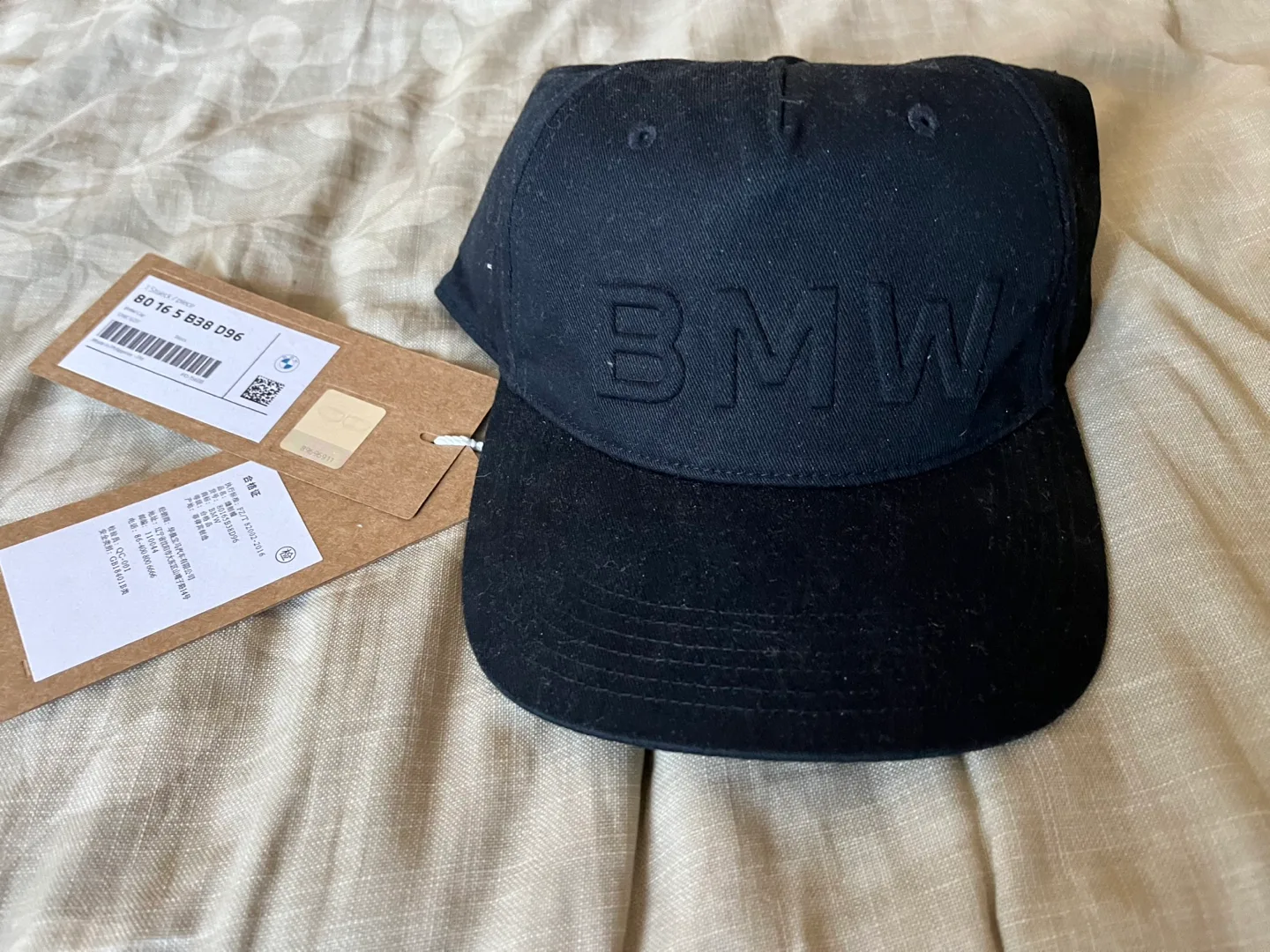 BMW Cap HAT Black 80165B38D96 (NEW) image indicator(2)