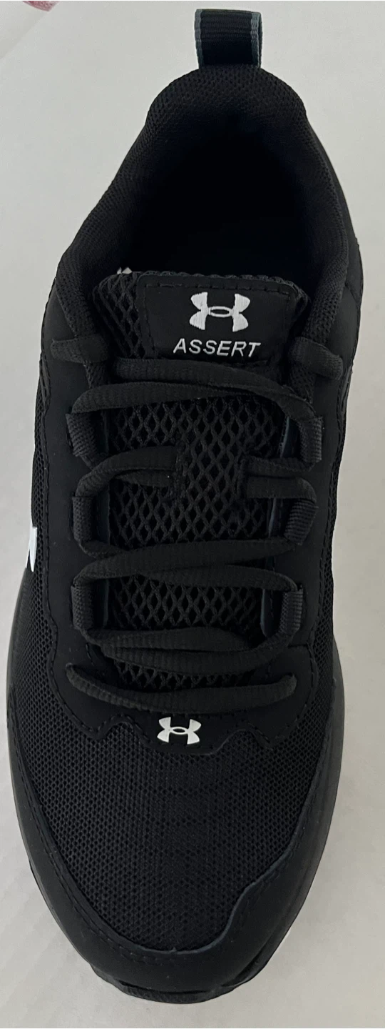 Under Armour Assert 9 Black Running Shoes - photo 3
