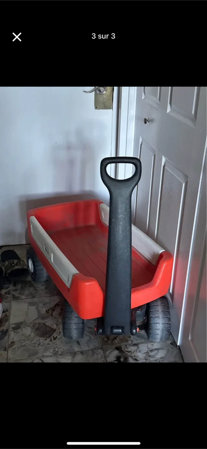 Little Tikes Red Wagon - PLEASE READ DESCRIPTION thumbnail