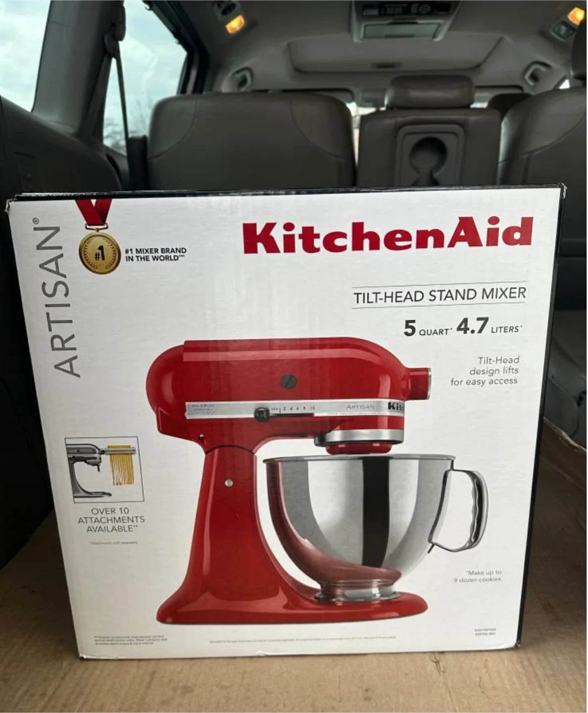 KitchenAid Artisan Tilt-Head Stand Mixer🥕 thumbnail