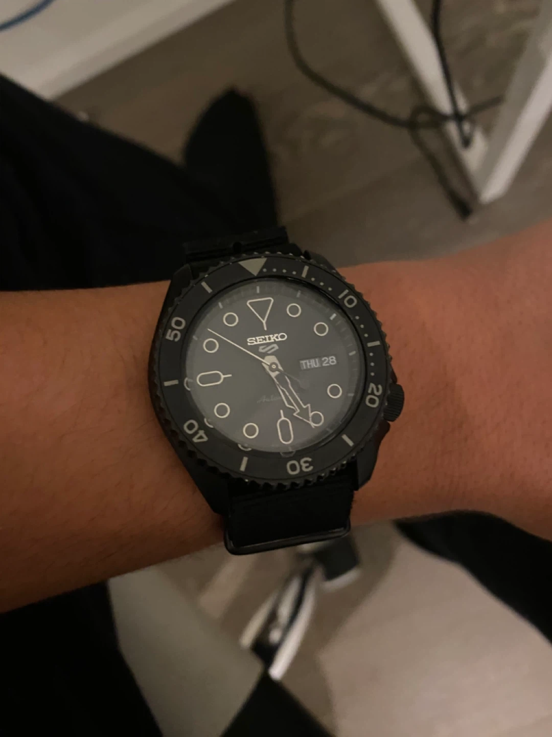 Seiko 5 Sports SRPD79 Watch - Black