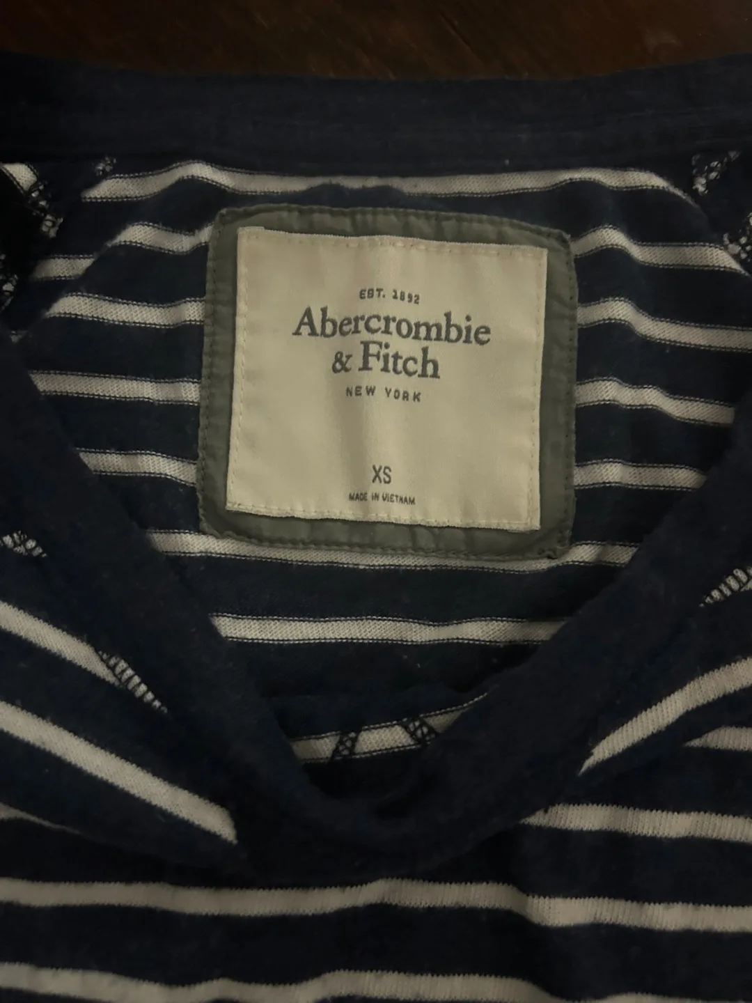 Vintage Abercrombie & Fitch Striped Sweater - Size XS image indicator(3)