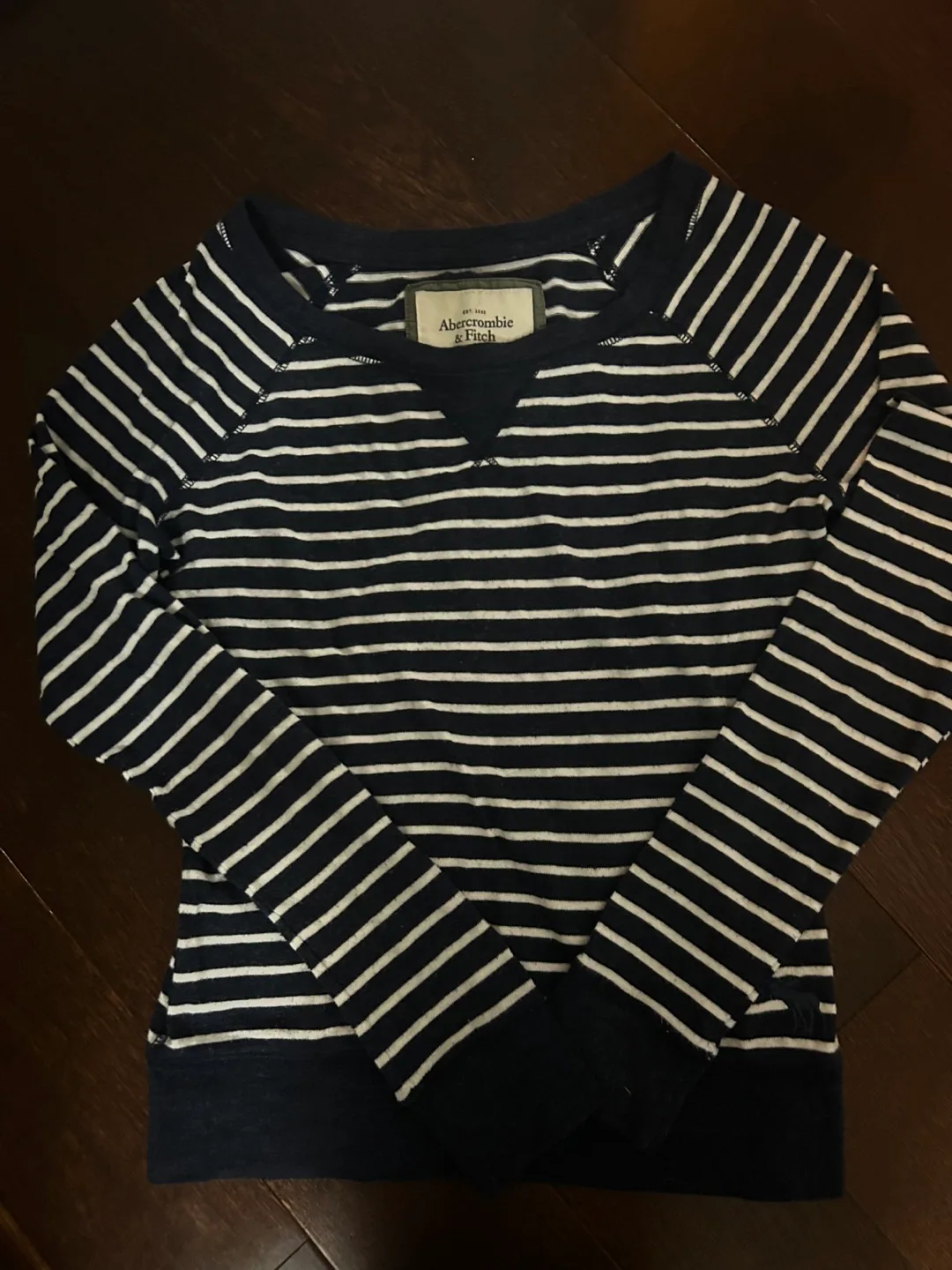 Vintage Abercrombie & Fitch Striped Sweater - Size XS thumbnail
