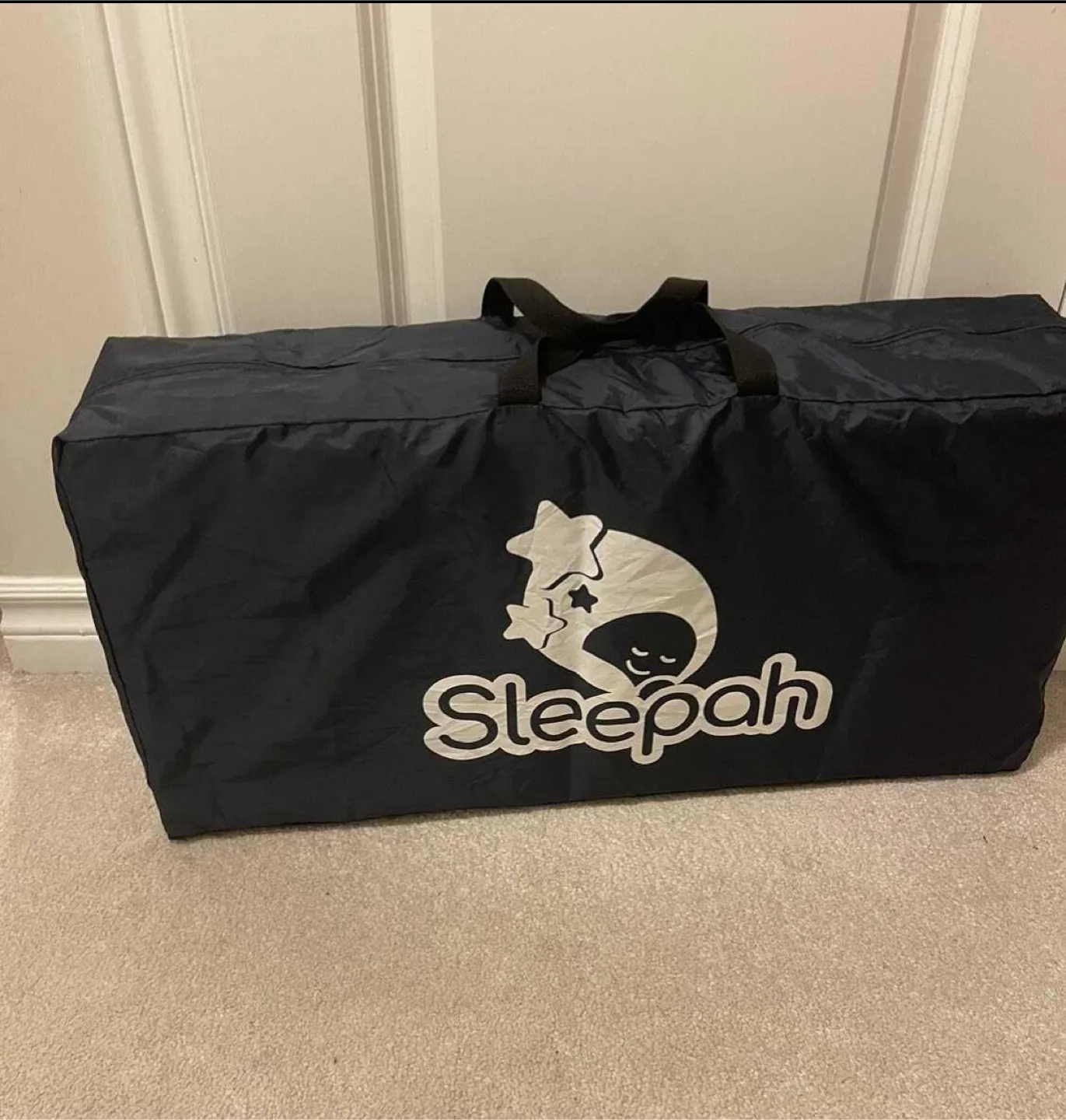 EUC-Sleeepah Foldable Playpen Mattress w/Carry Bag image indicator(3)