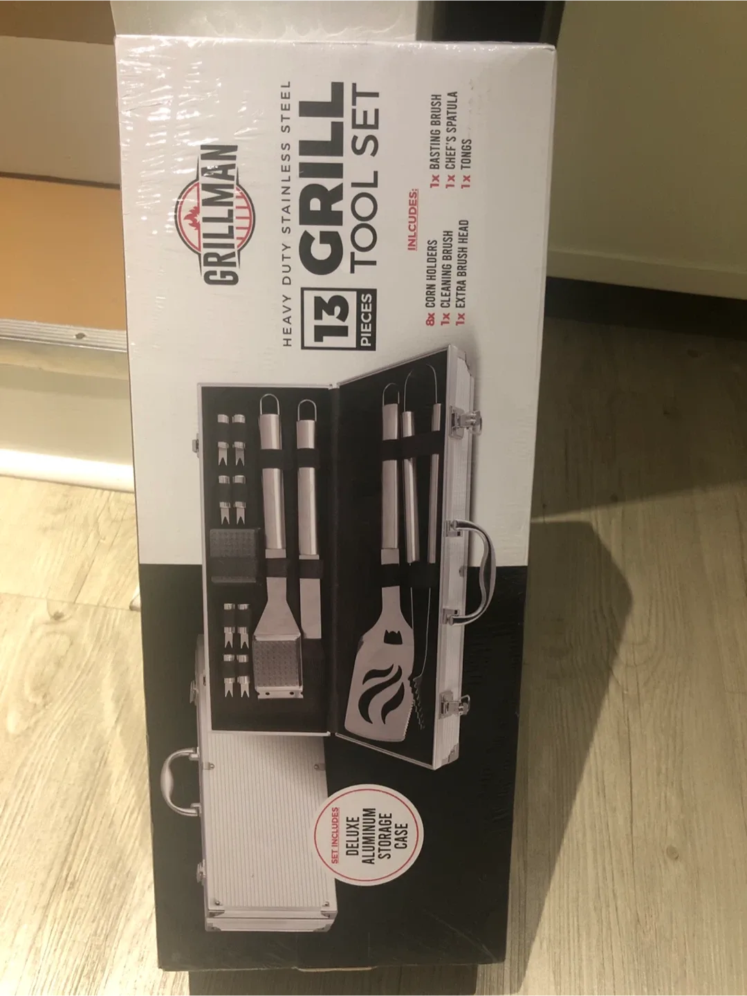 BBQ, Grillman 13-Piece Stainless Steel Grill Tool Set - NEW image indicator(3)