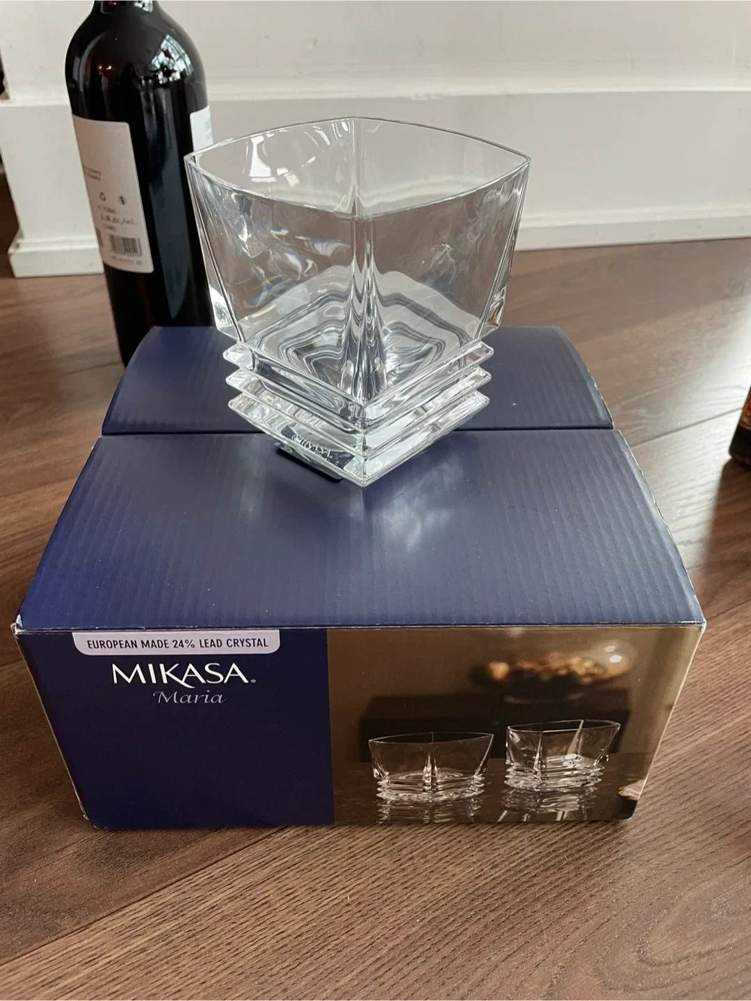 BNIB 4 Mikasa crystal high balls thumbnail