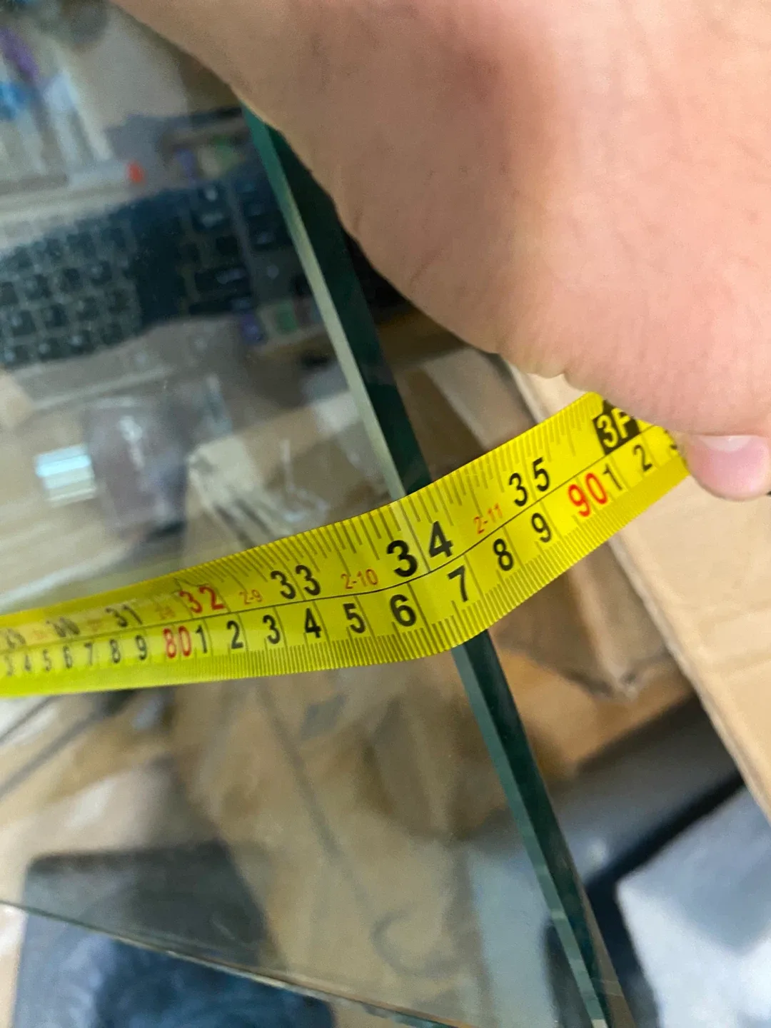 Round Glass Table Top - 34" Diameter image indicator(6)