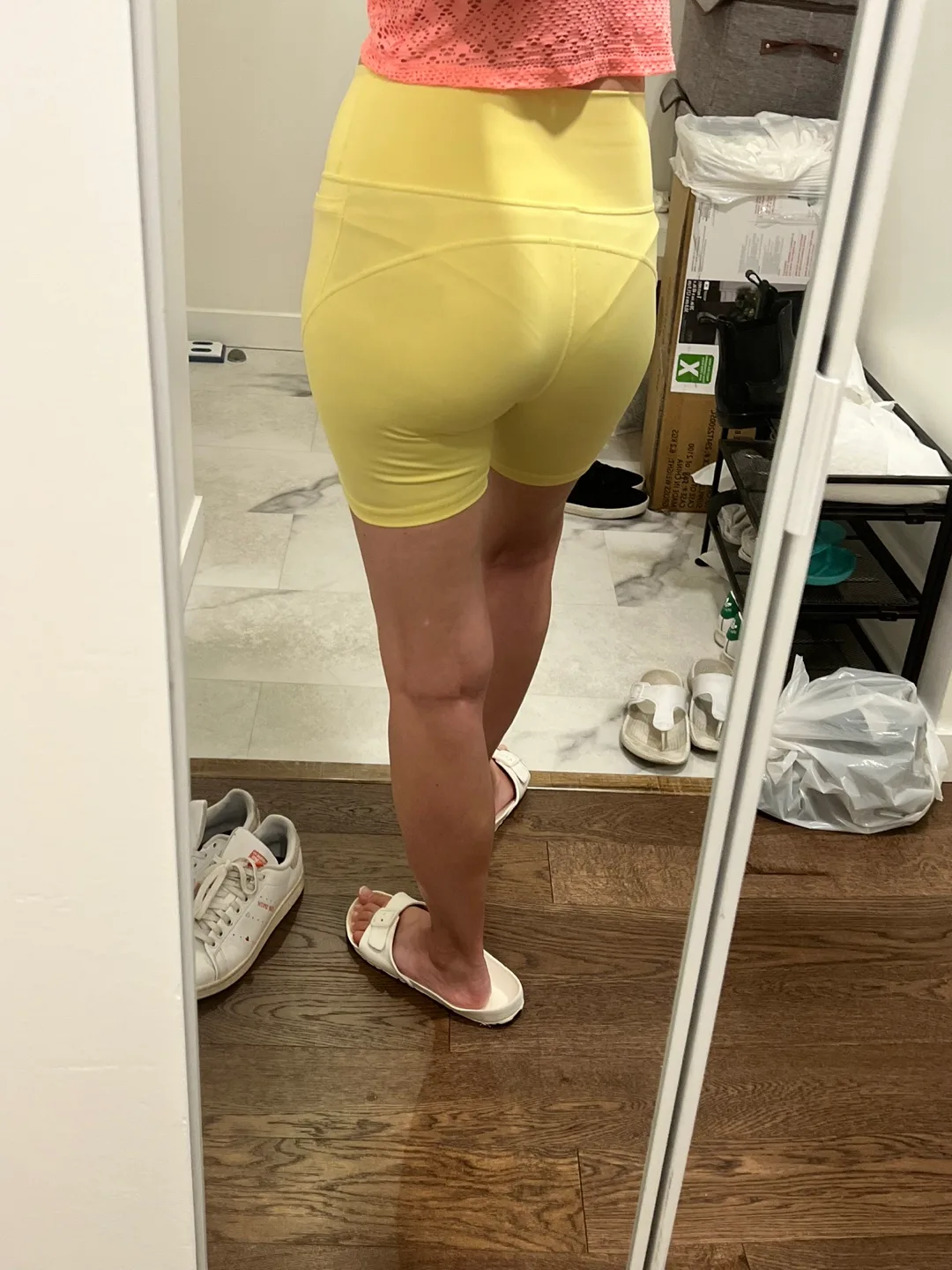 Yellow bike shorts image indicator(8)