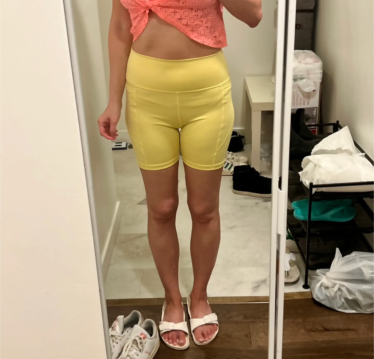 Yellow bike shorts image indicator(6)