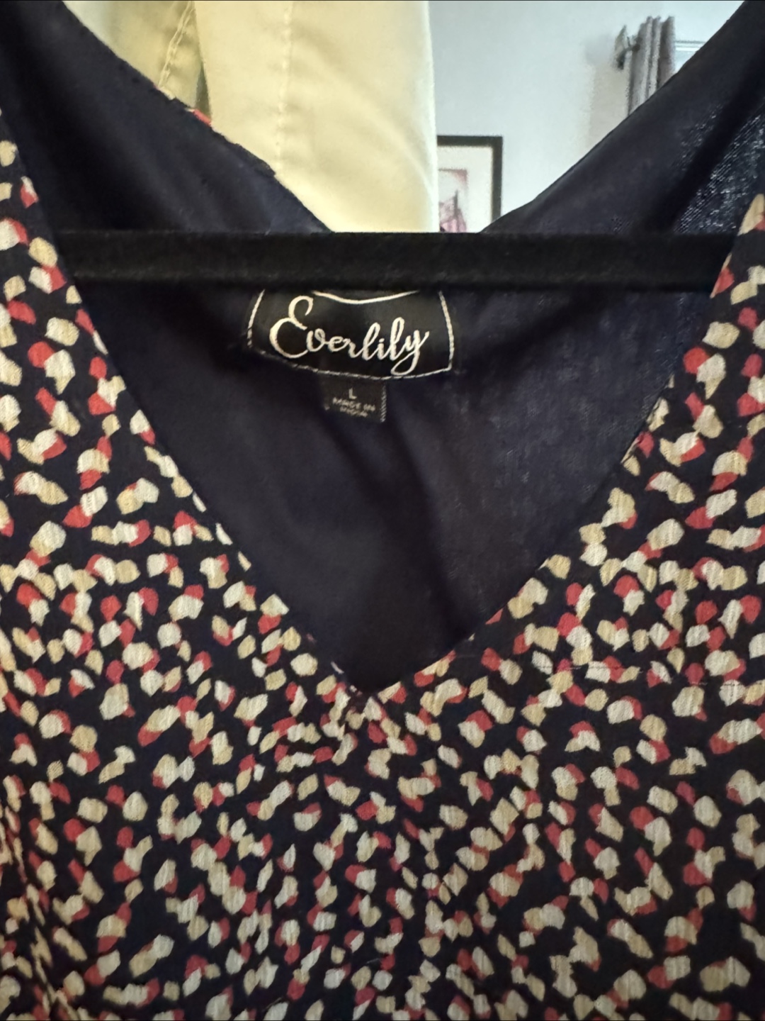 Everly L Dress - Black, Red, White - photo 2