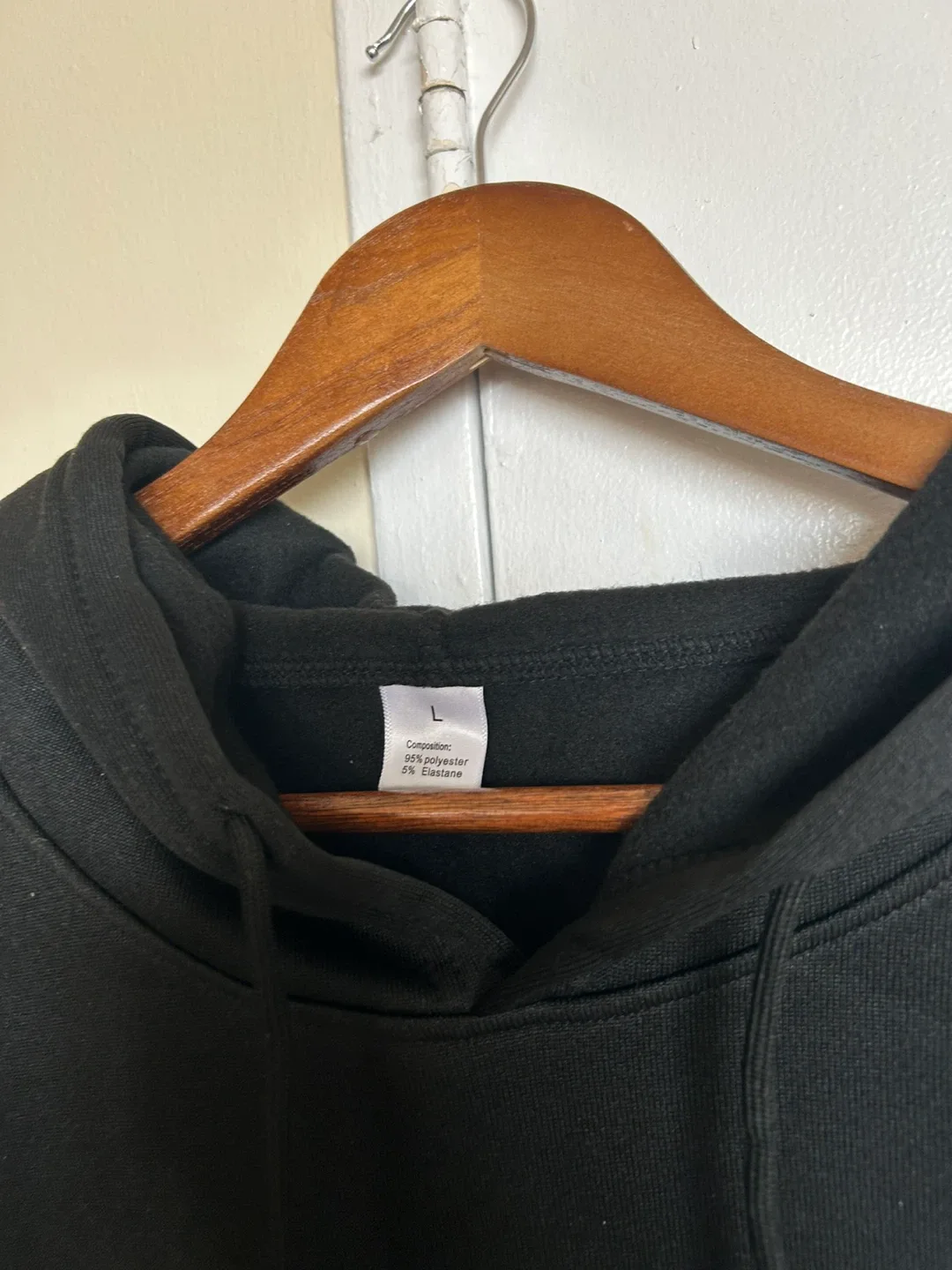 Black Hoodie - Size L - Good Things Take Time image indicator(3)