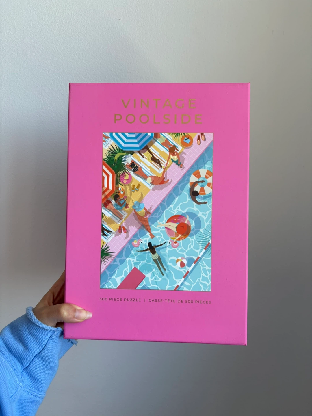 Vintage Poolside 500 Piece Puzzle