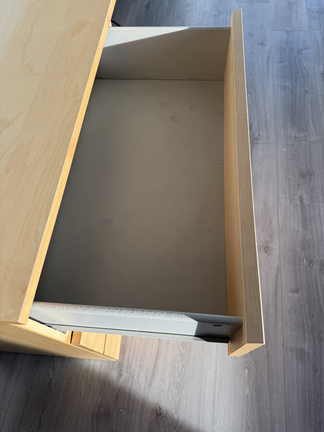 IKEA Malm Light Wood 3-Drawer Dresser - photo 4