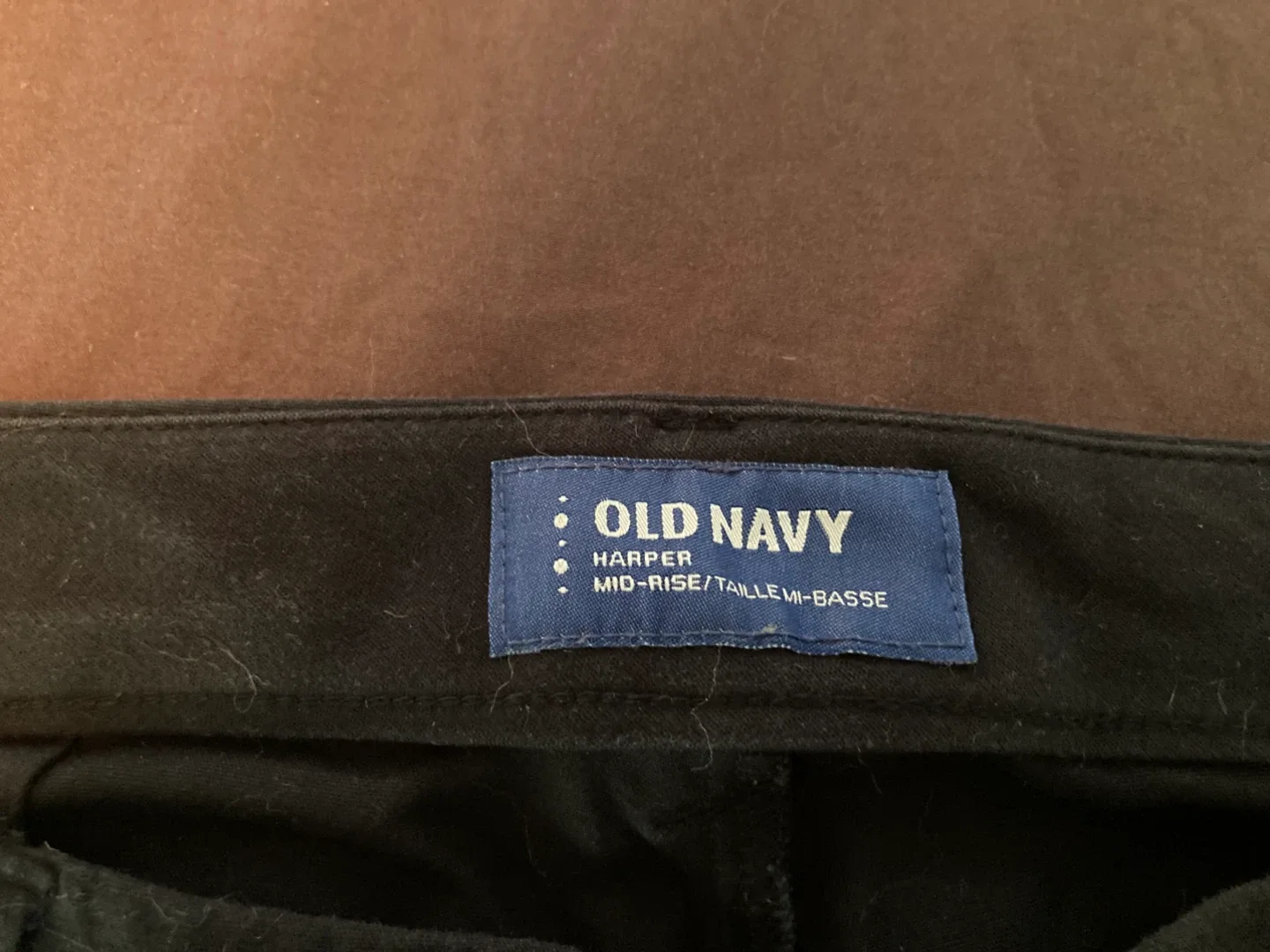 Old Navy Harper MidRise Pants — size 4, black image indicator(3)