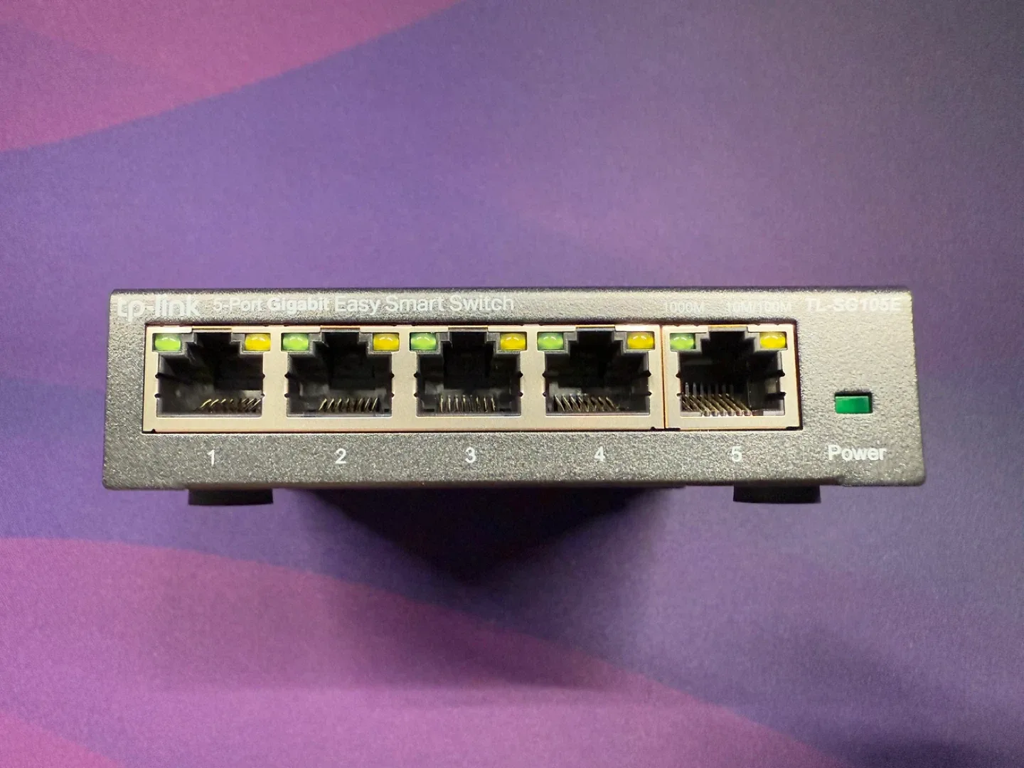TP-Link TL-SG105E 5-Port Gigabit Easy Smart Switch image indicator(3)