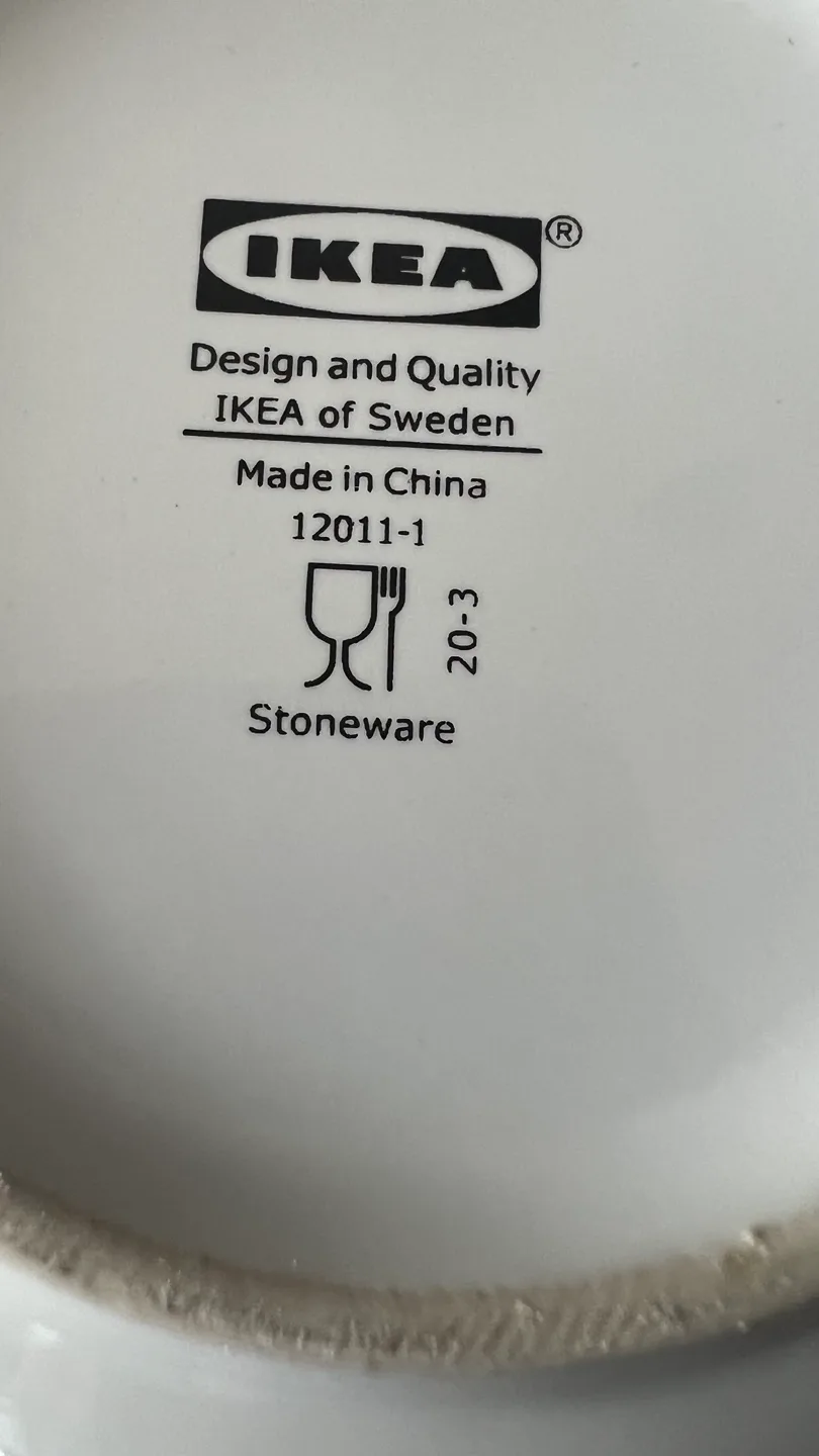 Discontinued Dinera Style - IKEA Stoneware Plates and Bowls image indicator(9)
