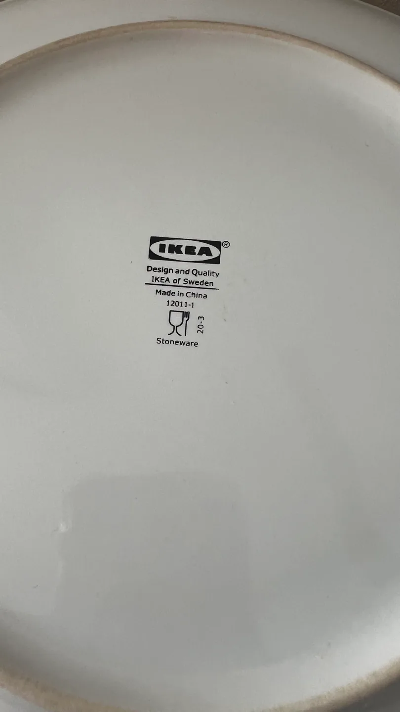 Discontinued Dinera Style - IKEA Stoneware Plates and Bowls image indicator(4)