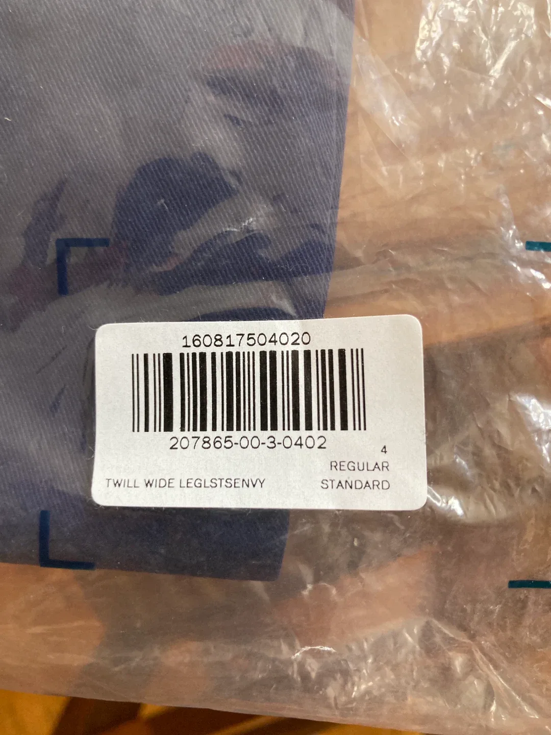 old navy pants— wide leg twill — size 4, blue (bnib) image indicator(7)
