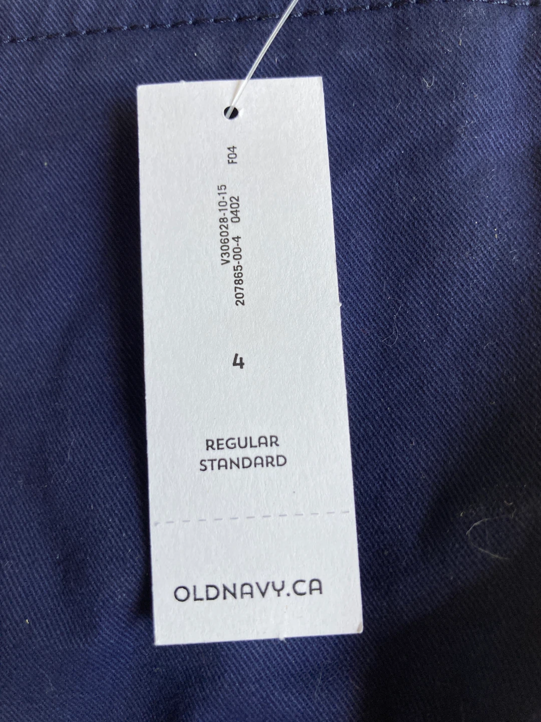 old navy pants— wide leg twill — size 4, blue (bnib) - photo 5