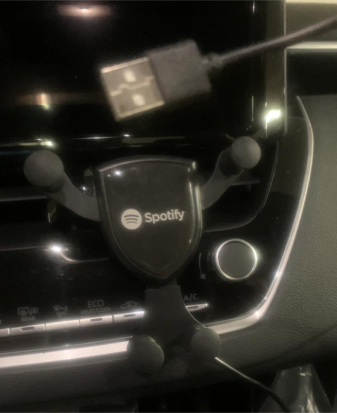 Spotify Car Phone Charger/Holder image indicator(2)