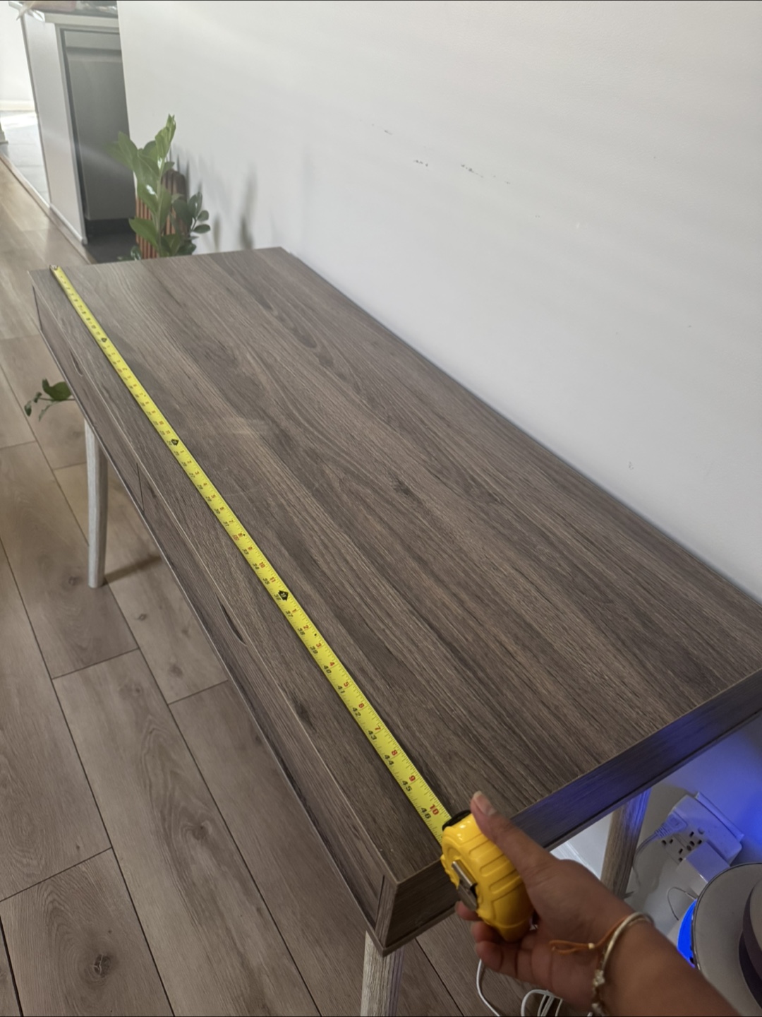 Wood Desk with Drawers - photo 2