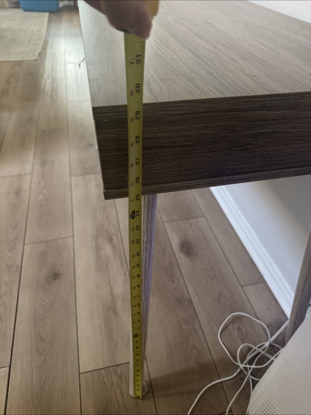Wood Desk with Drawers - photo 4