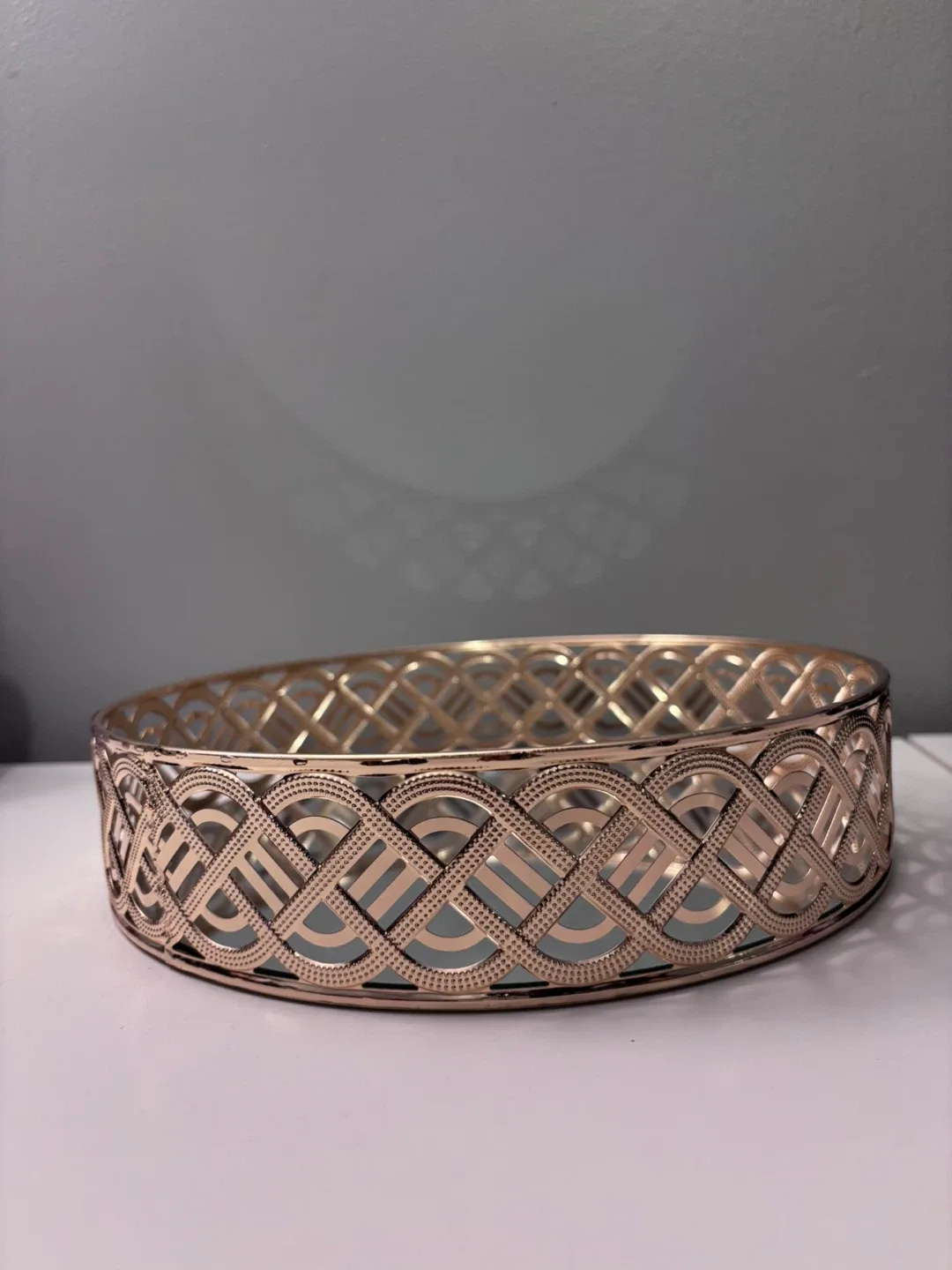 Gold Decorative Mirrored Tray🥕 image indicator(5)