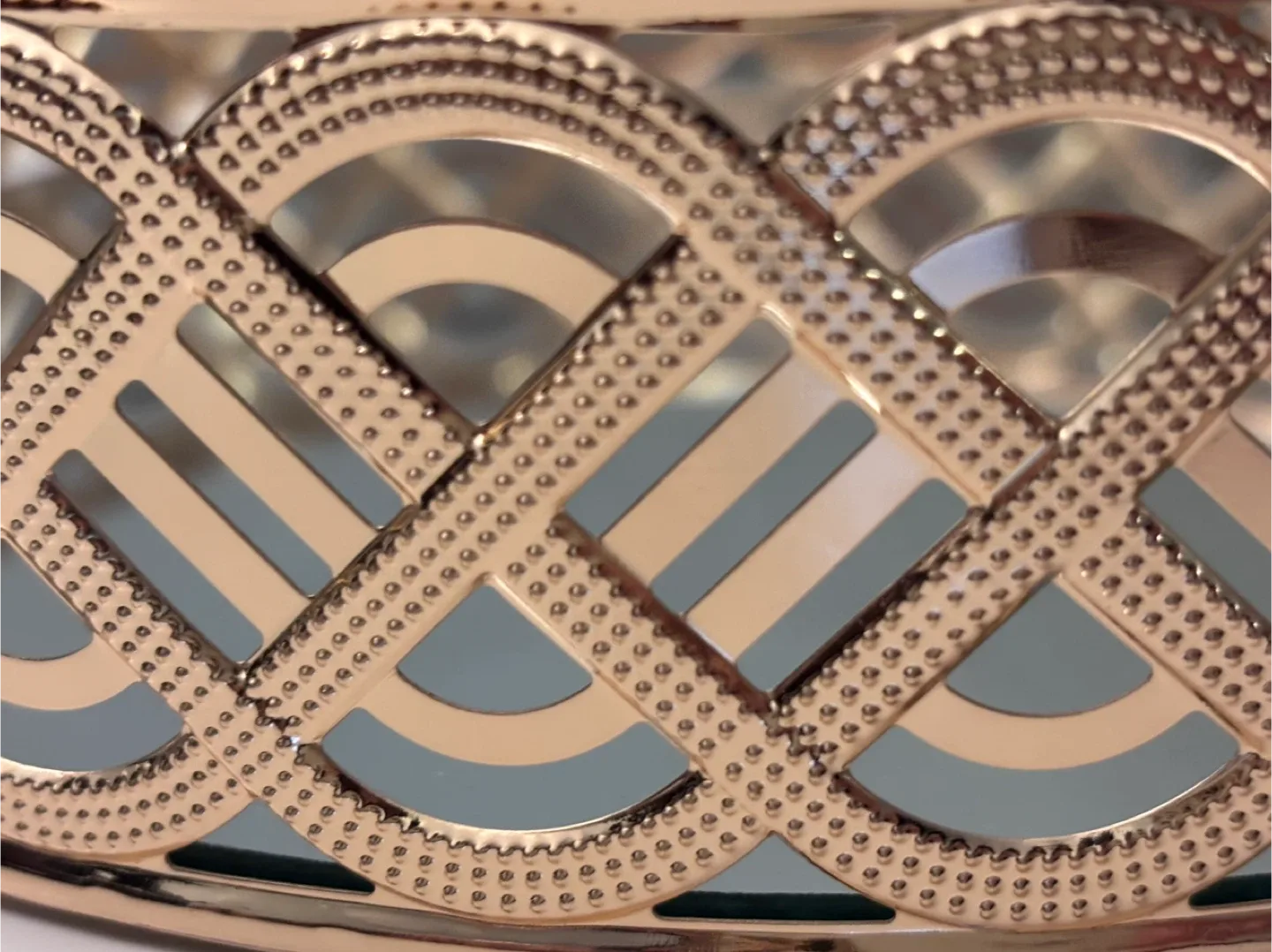 Gold Decorative Mirrored Tray🥕 image indicator(4)