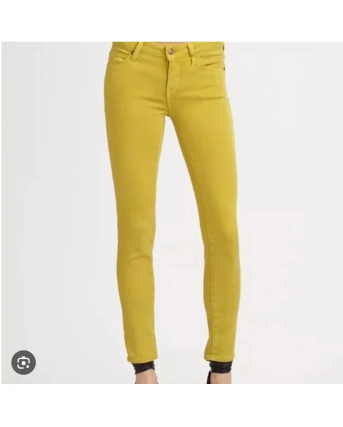 Vince Women's Yellow Jeans thumbnail