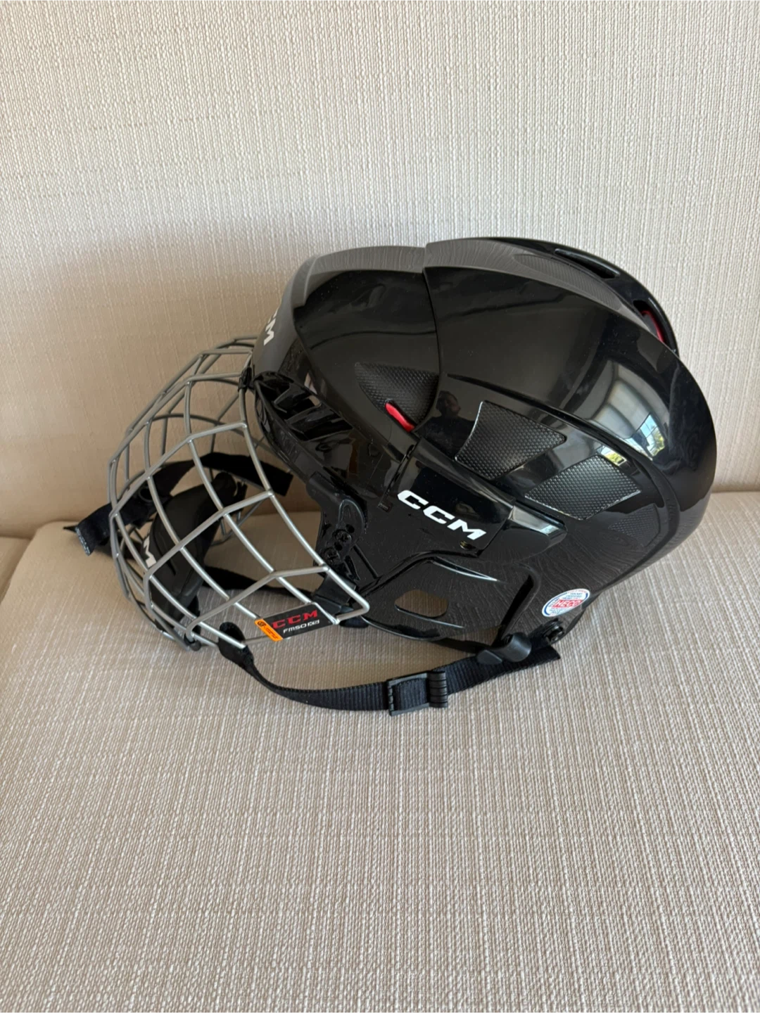 Youth XS CCM Hockey Helmet - Black - photo 2