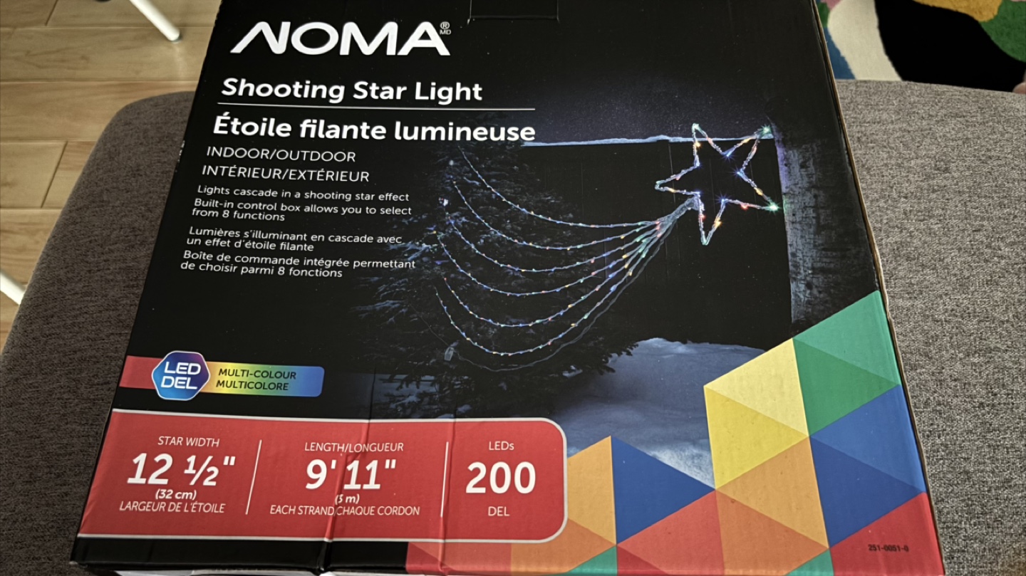 NOMA Shooting Star Light - Indoor/Outdoor