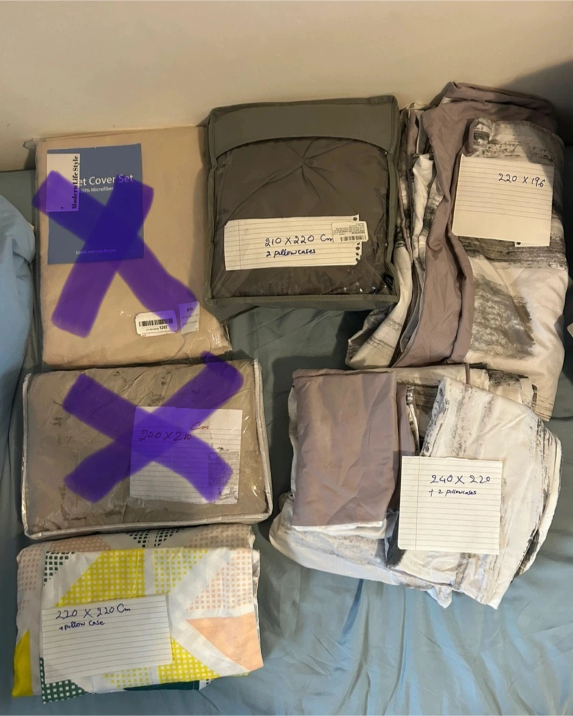 Bed sheet/ duvet cover sets