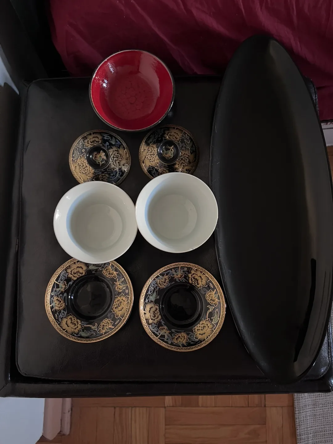 Chinese Tea Set with Tray image indicator(2)