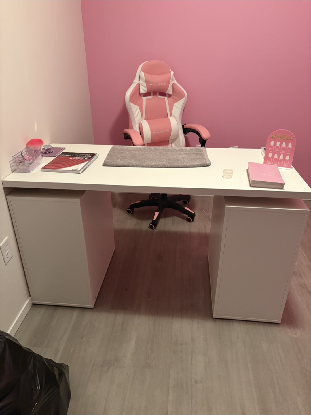 IKEA Lagkapten/Alex White Desk (55 1/8x23 5/8") - photo 2