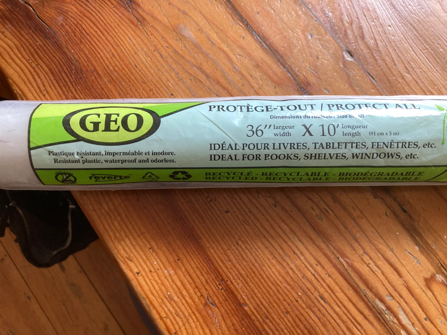 recycled plastic sheeting
