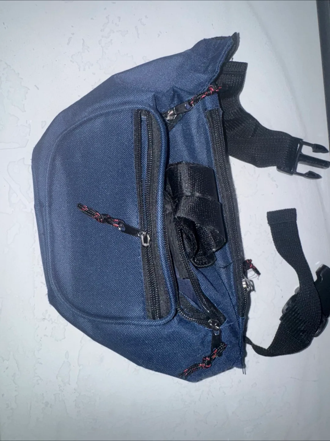 Blue Waist Bag travel bag 🥕 thumbnail