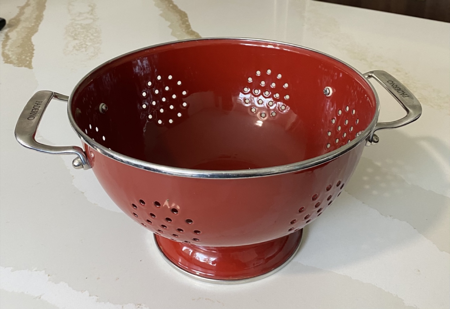 Paderno Red Colander
