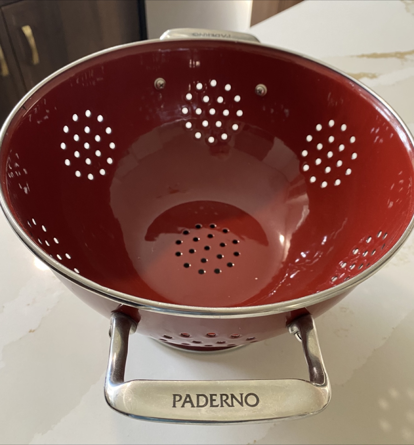 Paderno Red Colander - photo 2