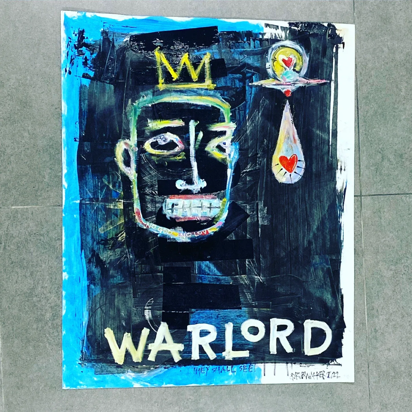 Warlord Painting by Mr. Mindful thumbnail