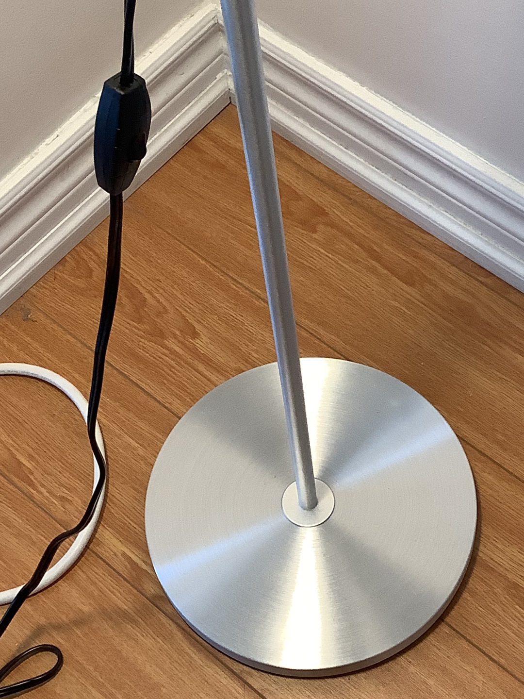 IKEA LERSTA Floor lamp, aluminum chrome effect - photo 4