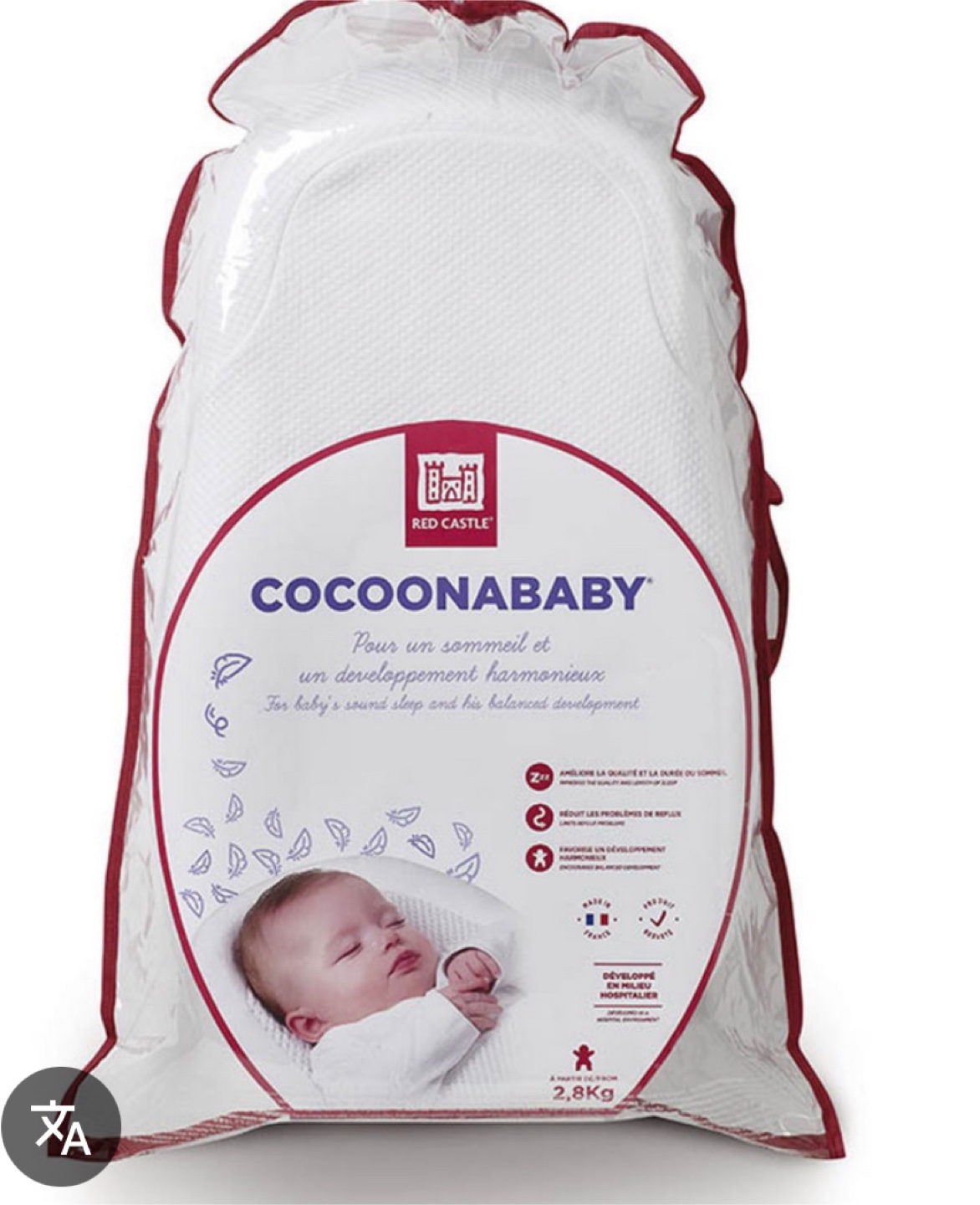 Red Castle Cocoonababy Nest