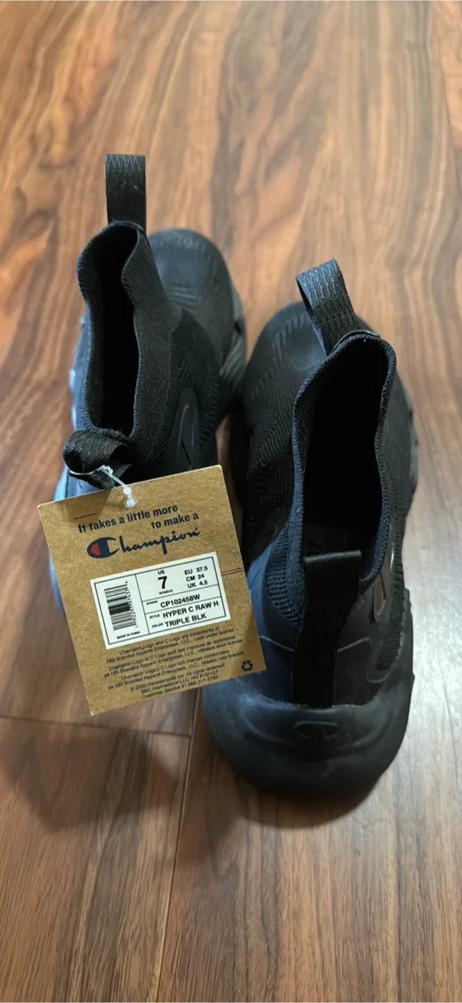 New Champion Hyper Catch H Black Shoes - Size 7 women’s image indicator(5)