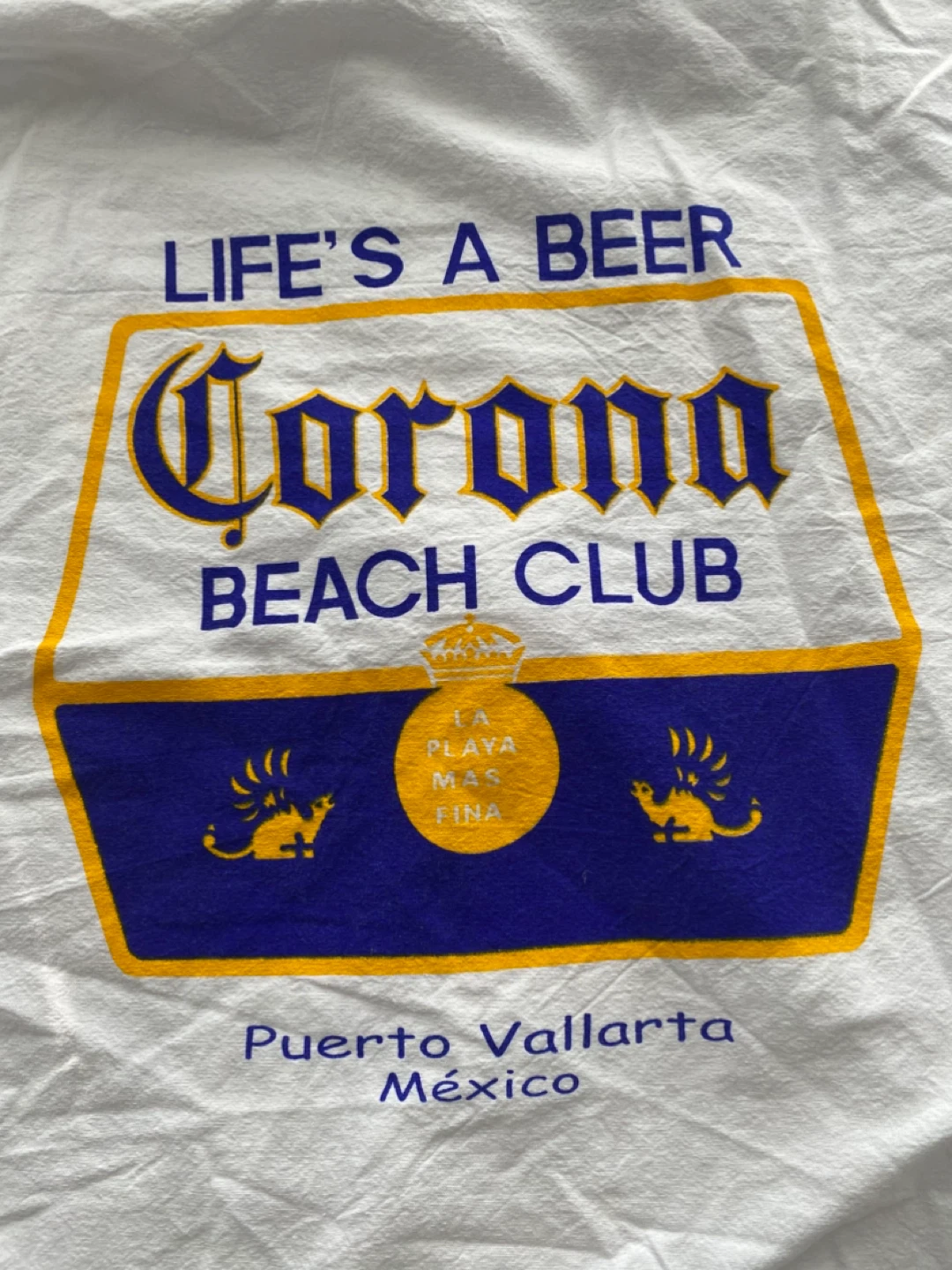 Vintage 90s Corona Beach Club Mexico Light Hoodie - Large - photo 4
