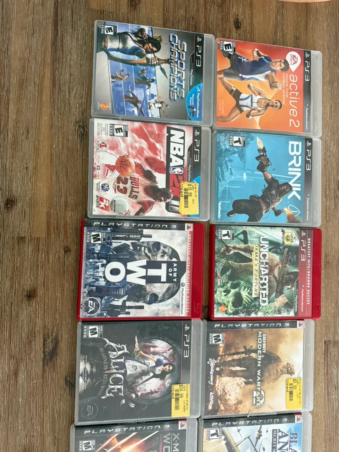 PS3 Games Lot - Sports, Action, Adventure thumbnail
