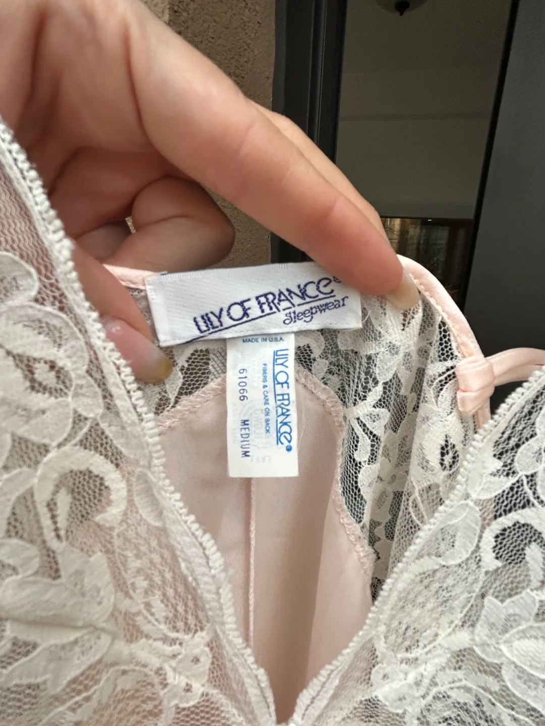 Lily of France Peach Sleepwear - Size Medium image indicator(3)