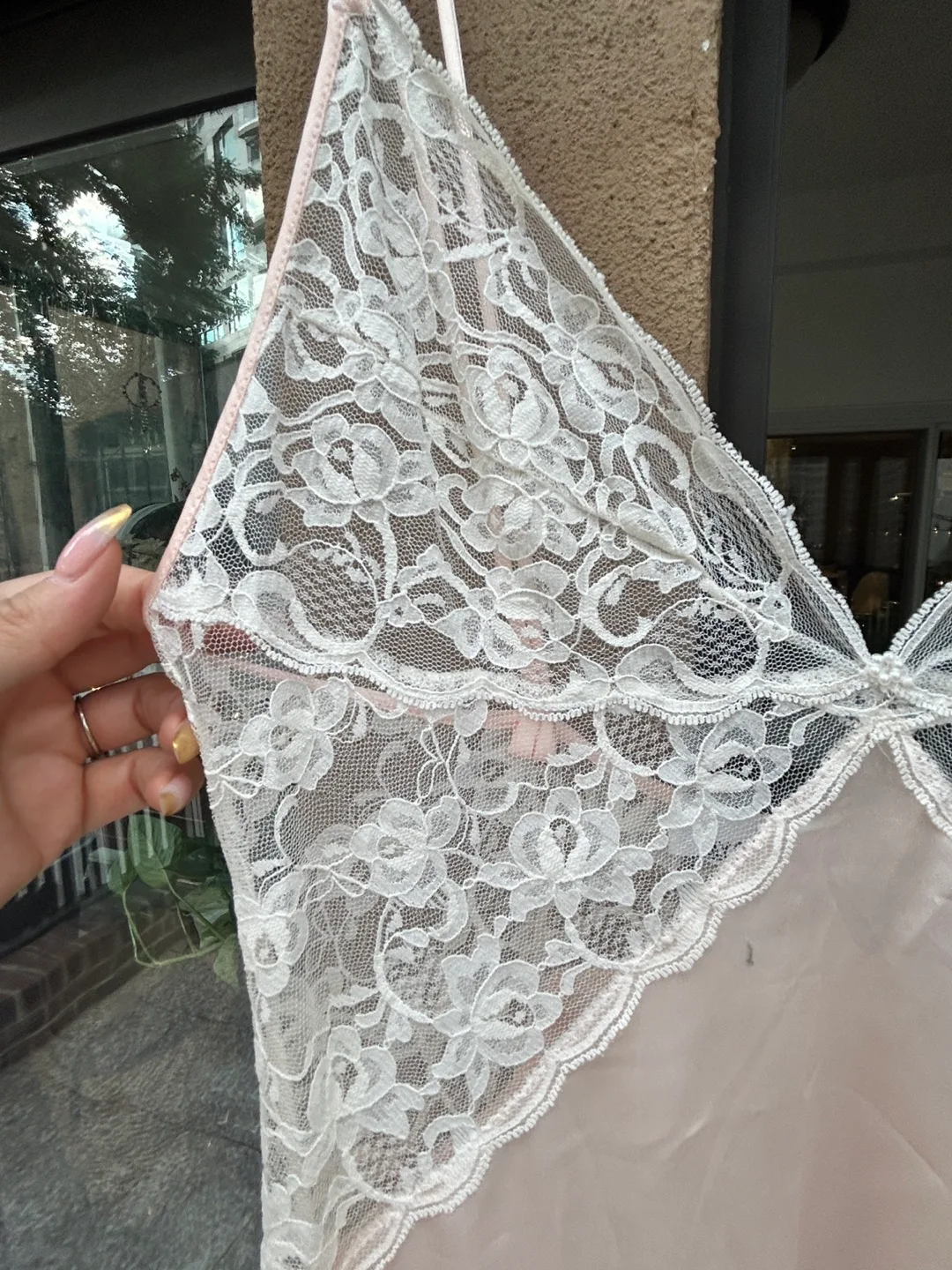 Lily of France Peach Sleepwear - Size Medium image indicator(2)