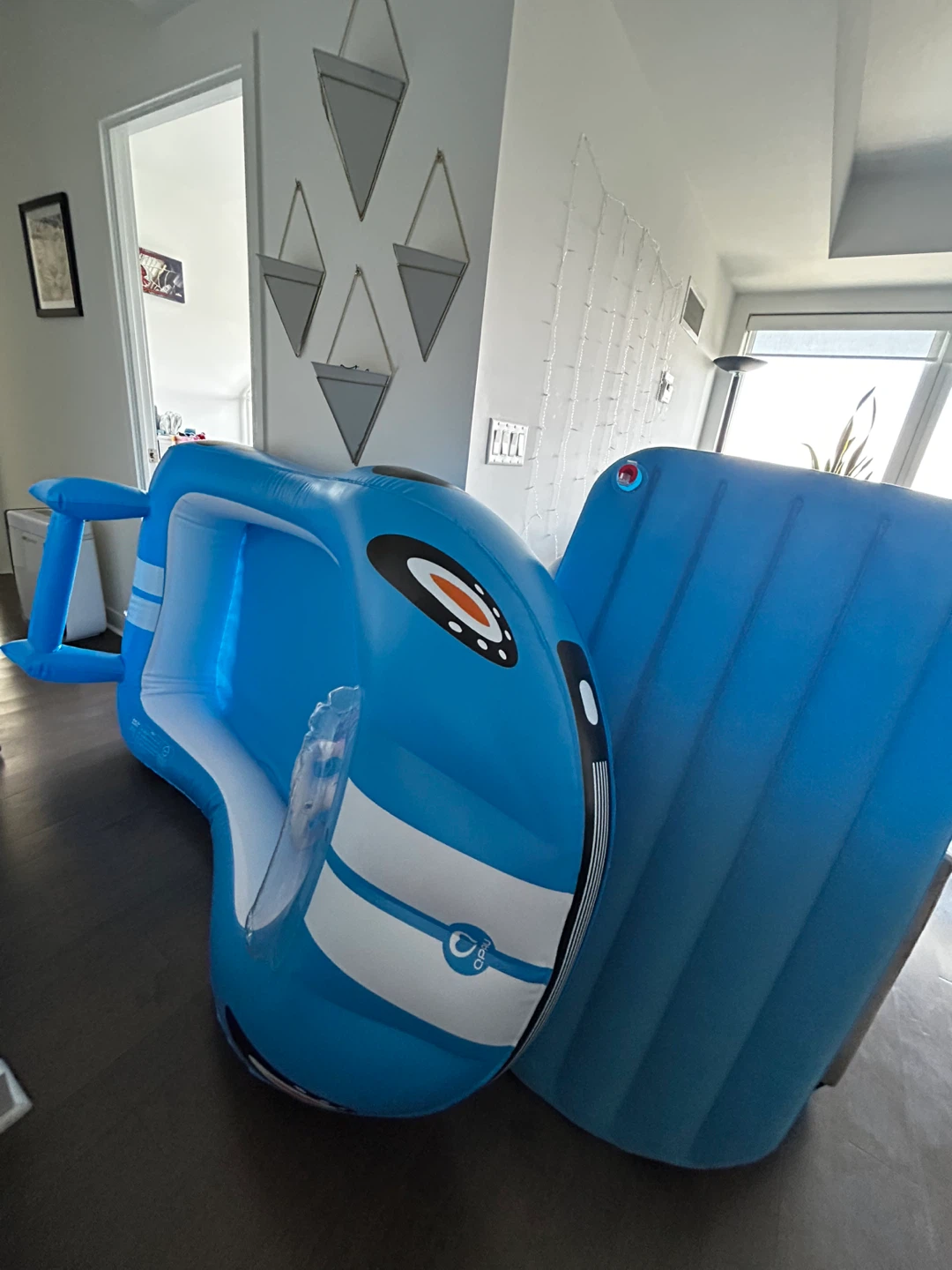 Inflatable Car Toddler Bed