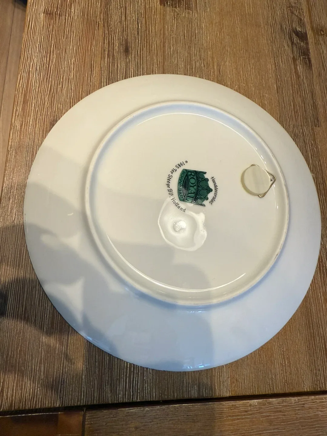 Vintage Delfts Holland 1983 Decorative Plate image indicator(2)