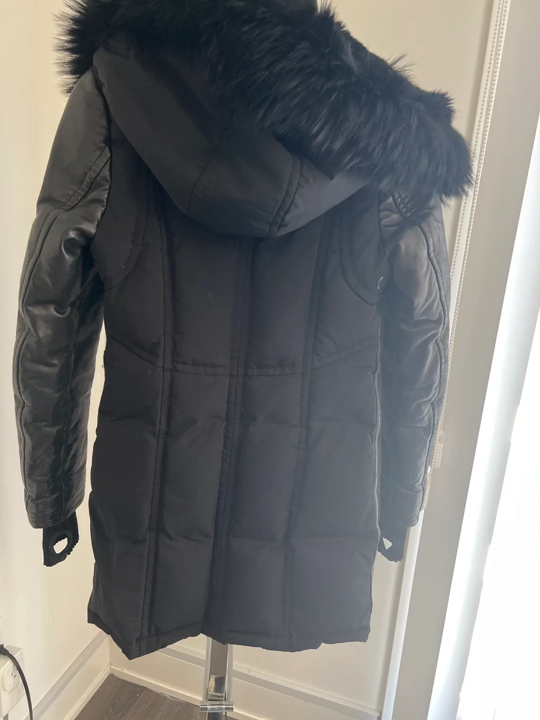 Rudsak Black Down Winter Coat Size Small image indicator(2)